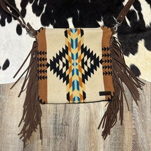 mercy gray design co | native wool and leather western purse
